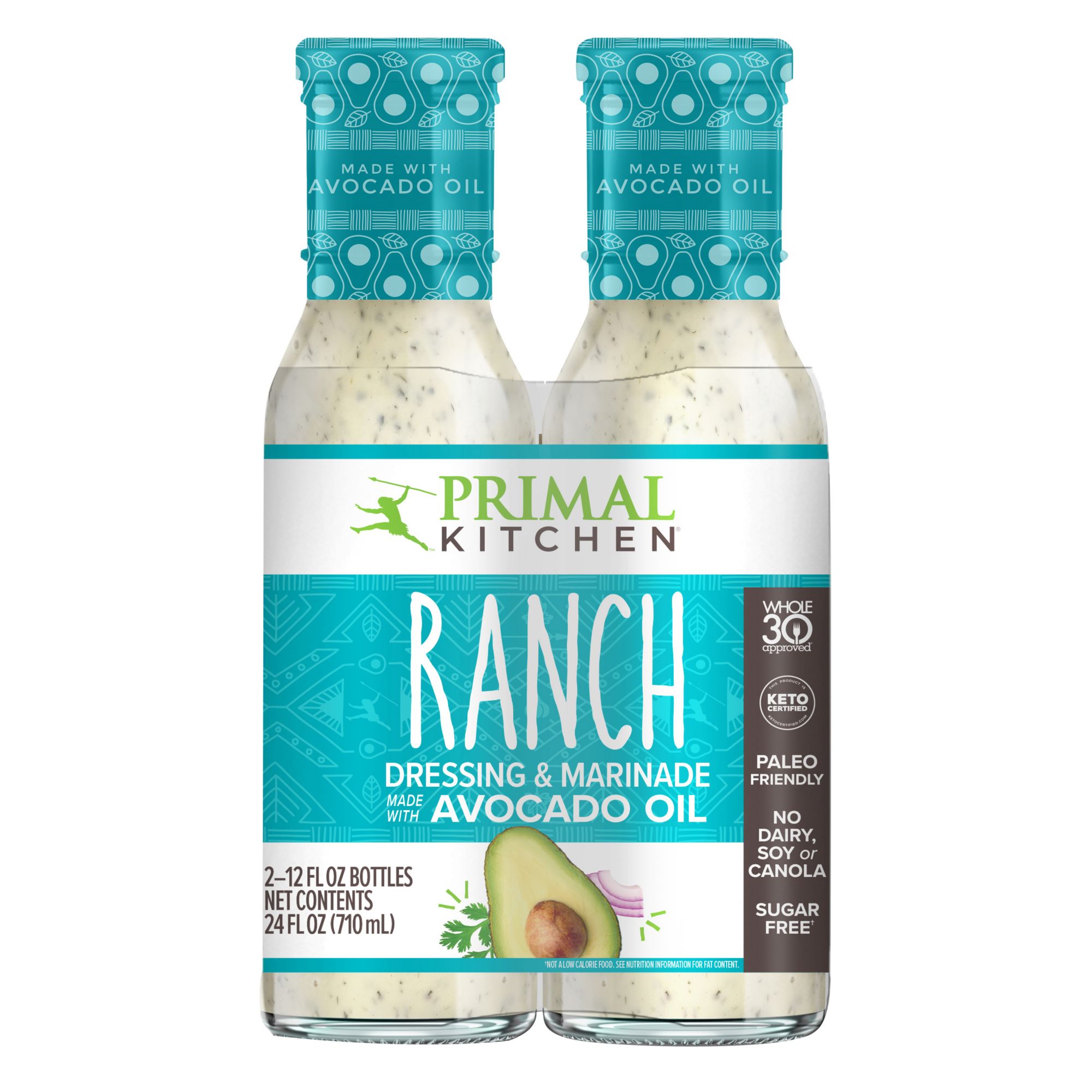 Primal Kitchen BBQ Ranch Dressing and Marinade, 8 fl oz - QFC