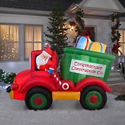 Gemmy Airblown Christmas Dump Truck Animated Inflatable