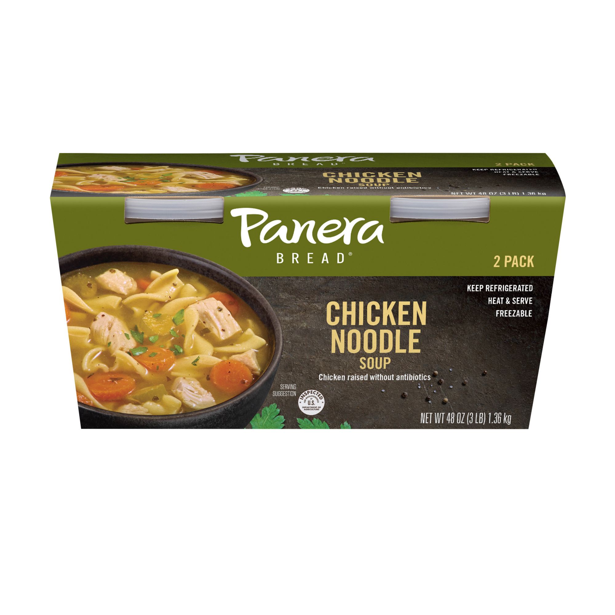 Panera Bread Chicken Noodle Soup, 2pk./24oz.