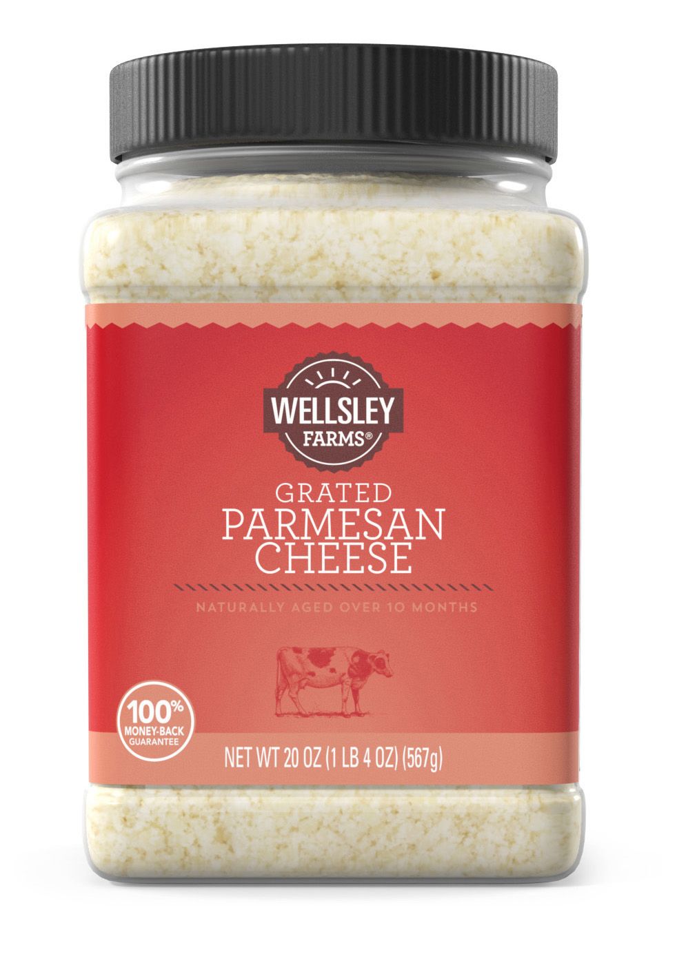 Wellsley Farms Grated Parmesan, 20 oz.