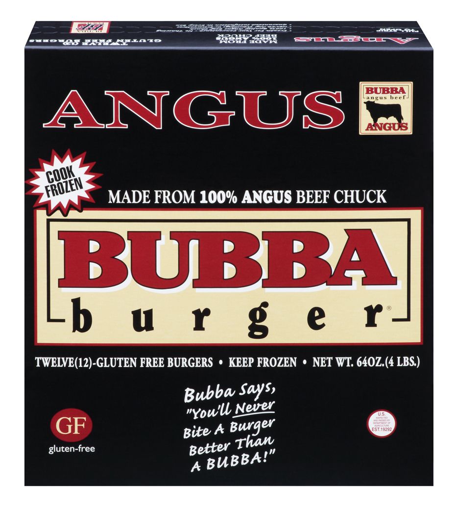 Bubba Burger Burgers, Turkey, 90%/10% - 8 - 0.25 pound burgers [32 oz (2 lbs)]