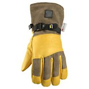 Wells Lamont Men's Small Winter Work Gloves - Brown / Tan and Black / Gray