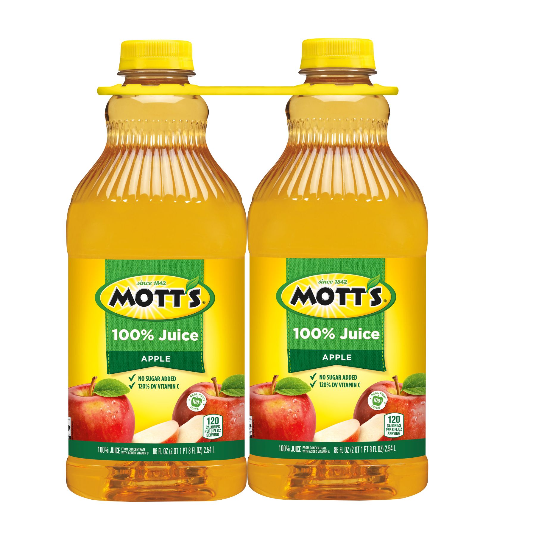 ●Juice-Moe / Dis 〜 Juicy Juice® No Sugar Added 100% Apple Juice, 64 fl oz