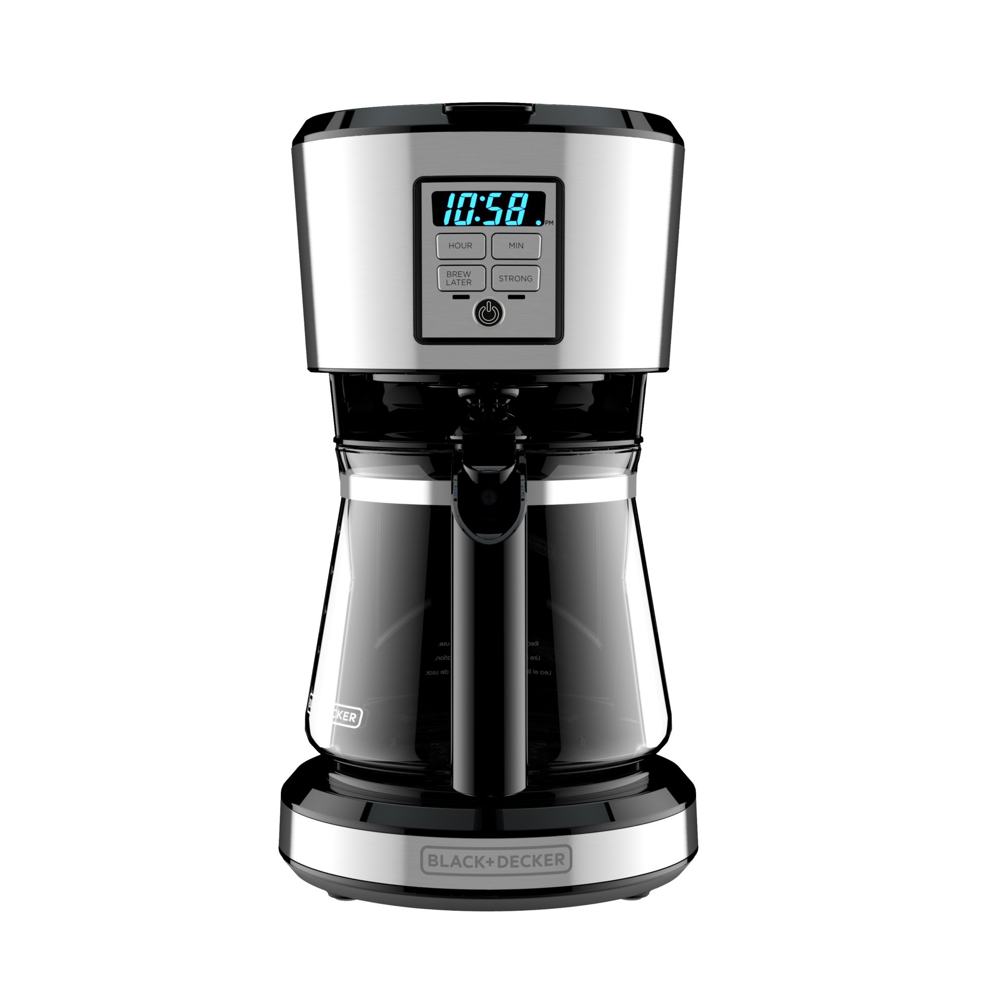 12-Cup Stainless Steel Coffee Maker