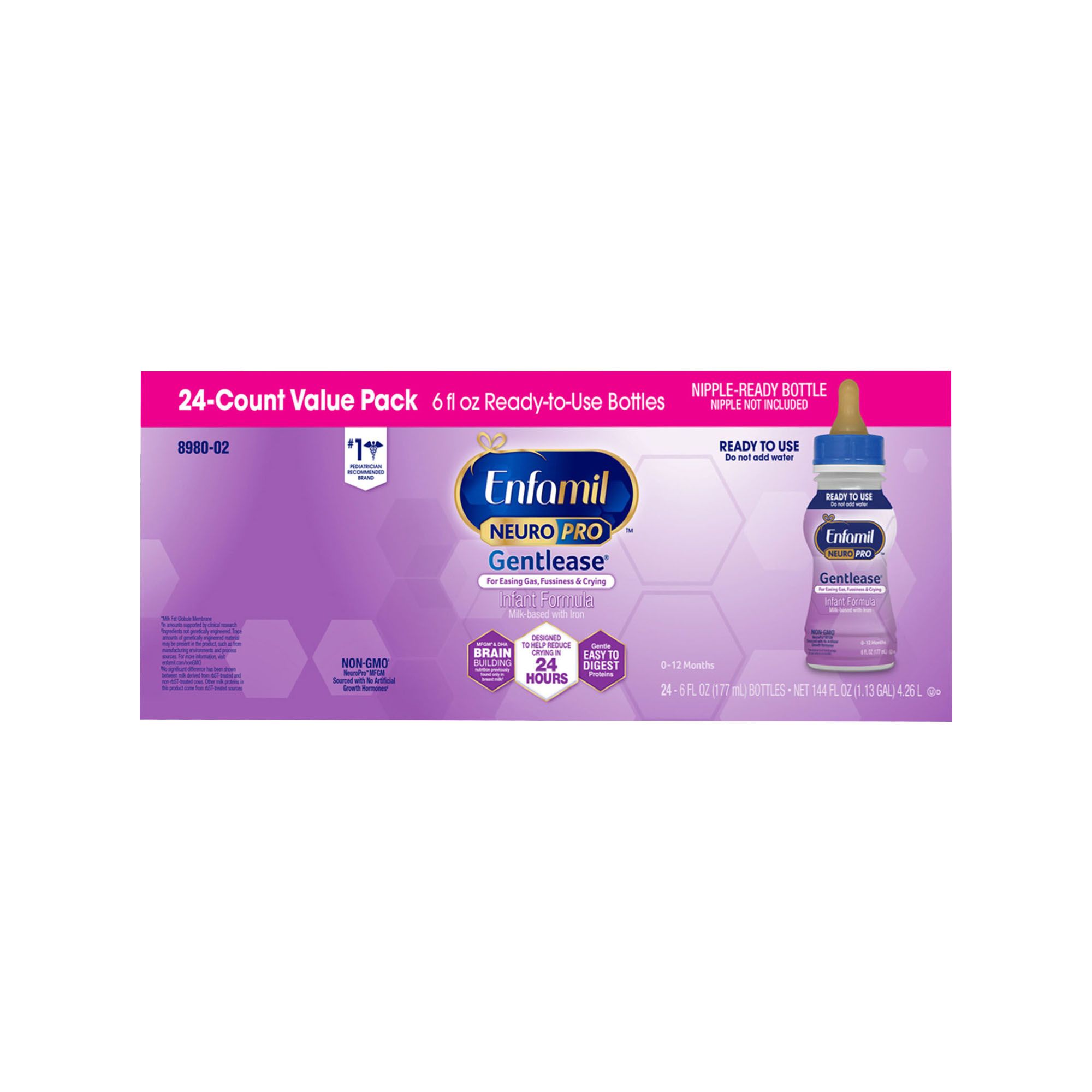 Enfamil NeuroPro Gentlease Formula, 24 Ct. - BJs Wholesale Club