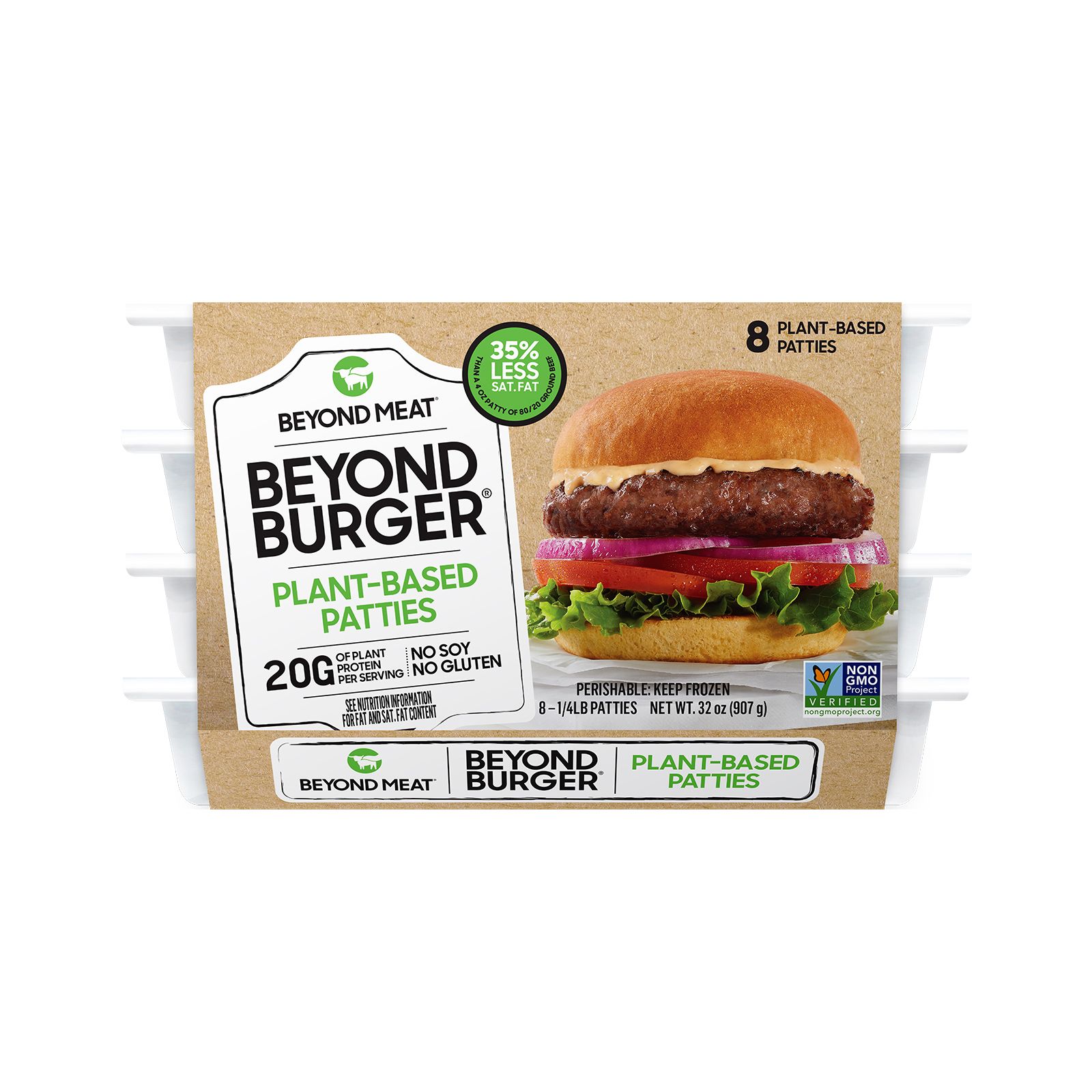 Beyond Meat The Beyond Burger, 8 pk./4 oz.