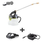 Sun Joe 24V iON+ Multi-Purpose Chemical Sprayer Kit with 1.3 Ah Battery and Charger