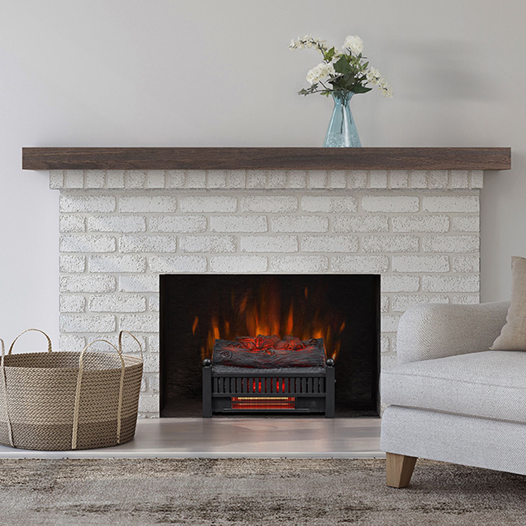 Duraflame Infrared Quartz Electric Log Set Heater | BJ's Wholesale Club