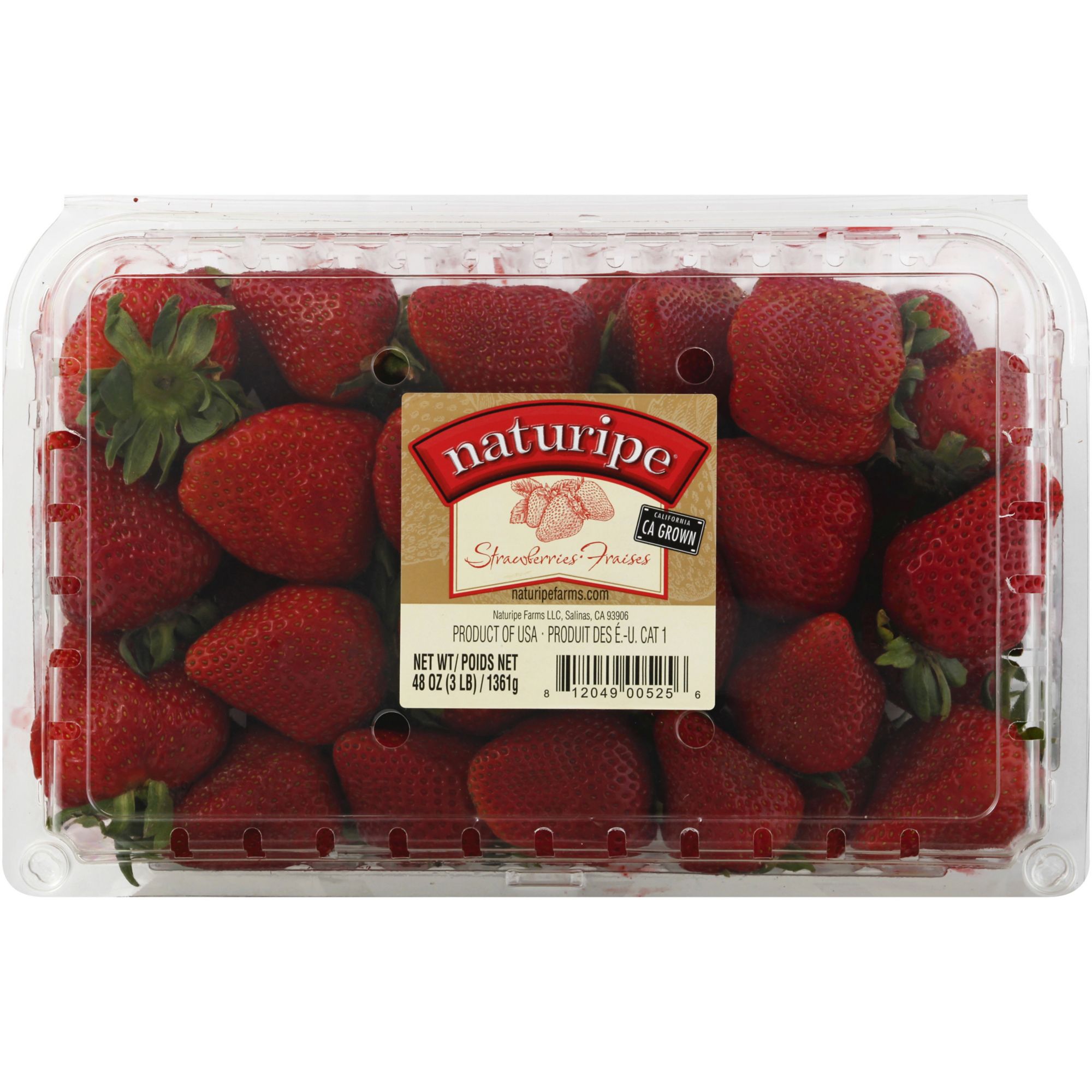 Strawberries, 3 lbs.