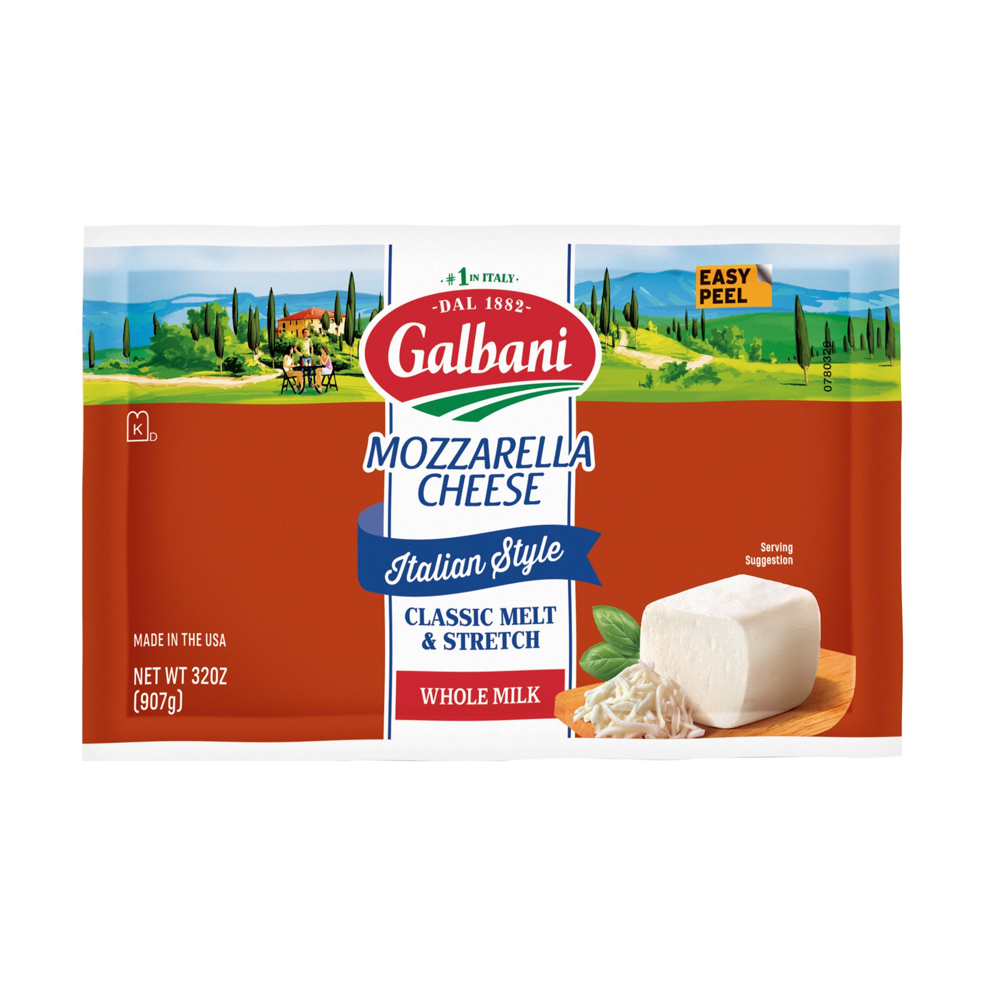 Galbani Chunk Mozzarella, 2 lbs.