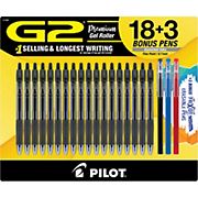 Pilot G2 18pk Pens with 3 Bonus Pens