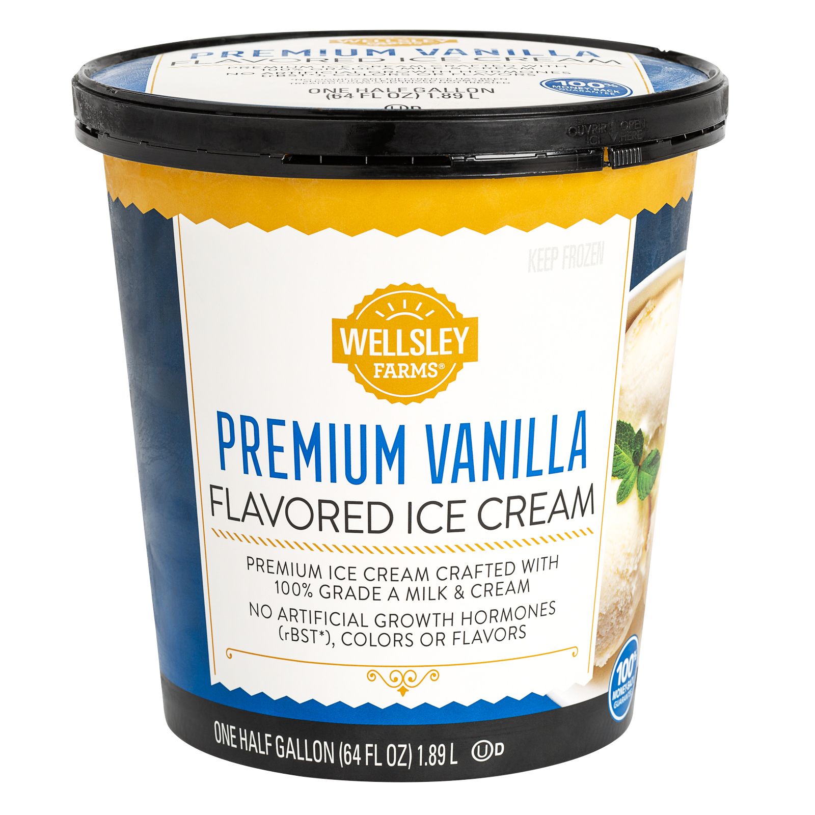 Great Value Cookies & Cream Ice Cream, 48 fl oz