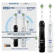 Oral-B Pro Advantage Battery Powered Toothbrush, 2 pk.