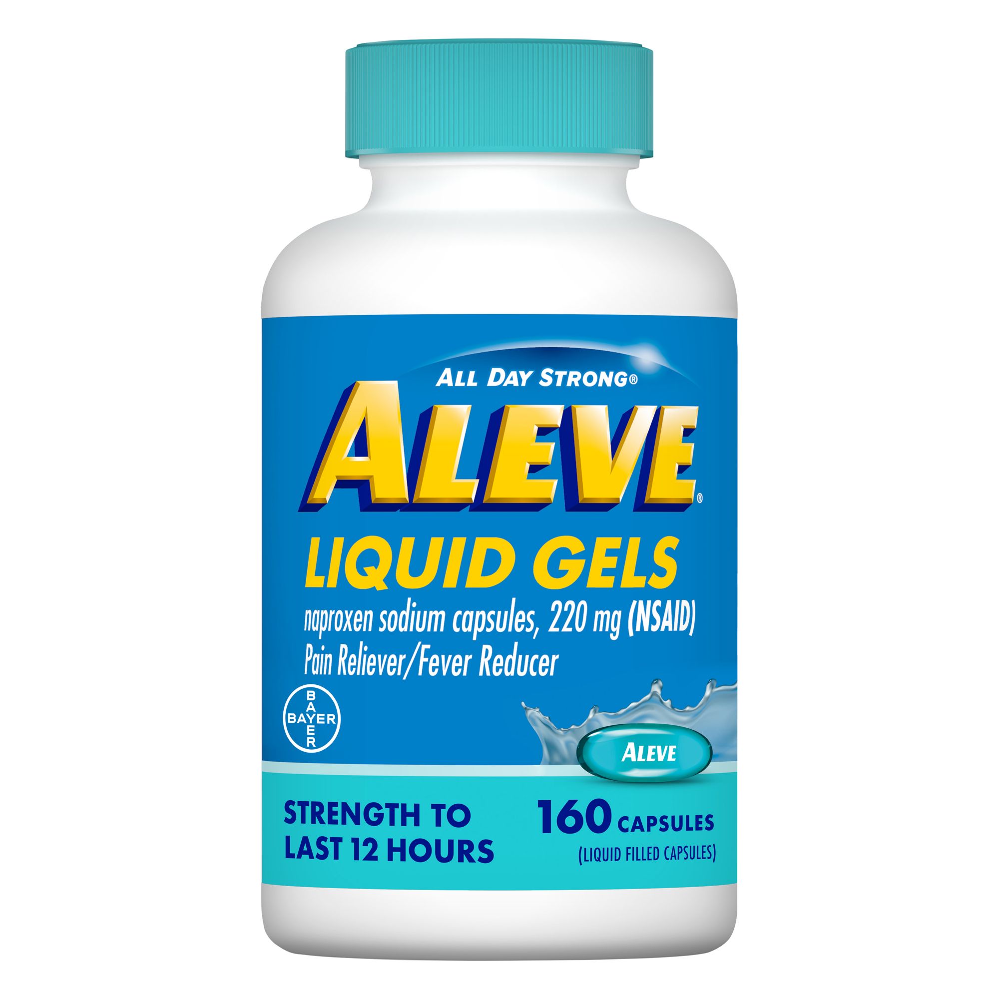 Aleve Pain Reliever Liquid Gels, 160 ct.