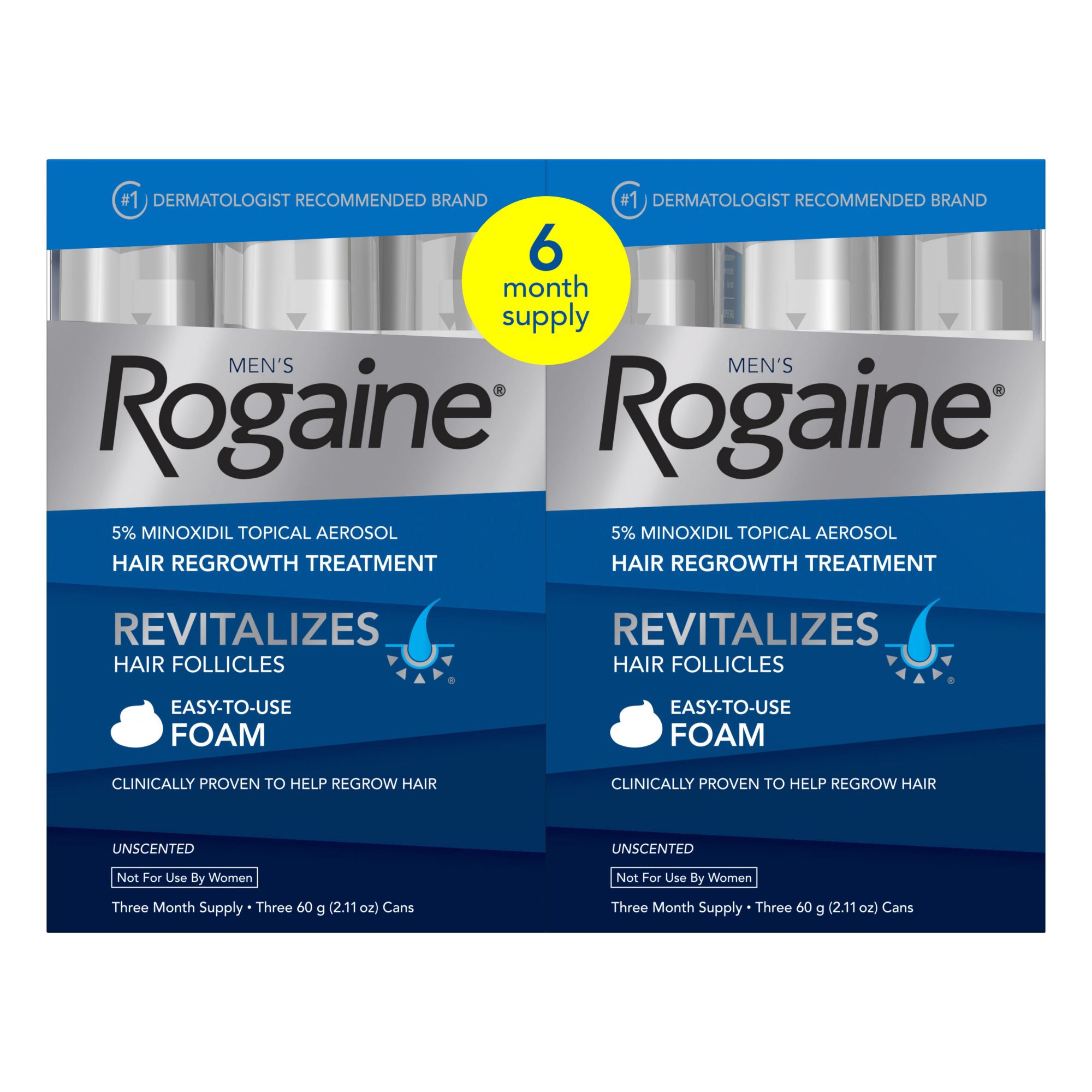 Men's Rogaine Hair Regrowth Treatment, 2 ct.