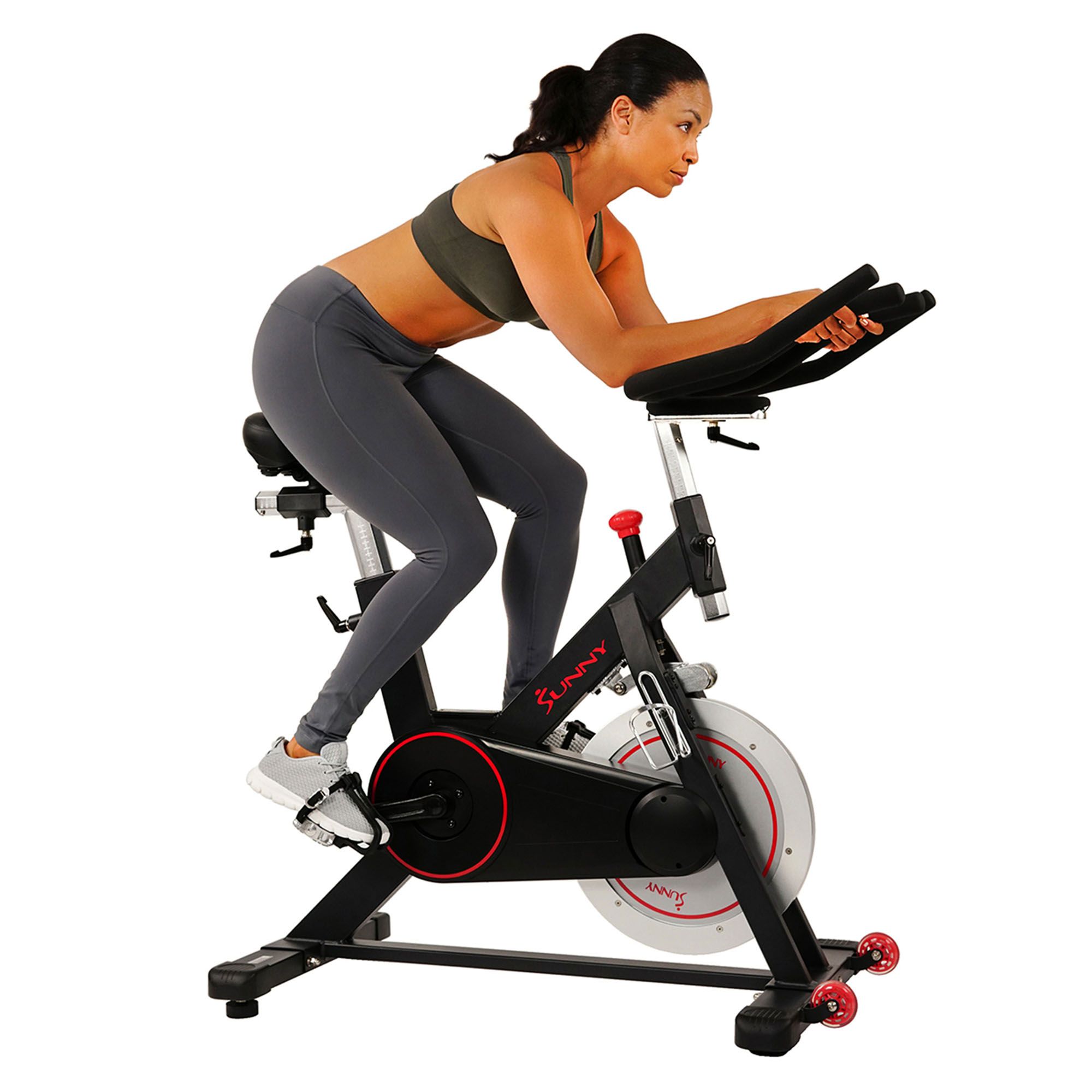 Stationary bike sunny health sale