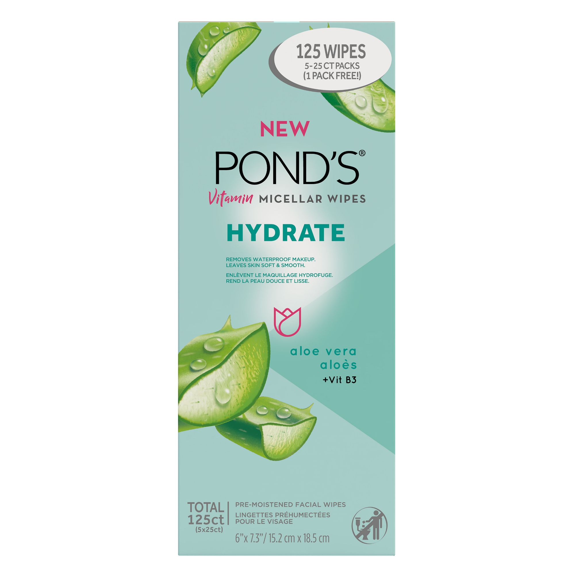 ponds makeup wipes