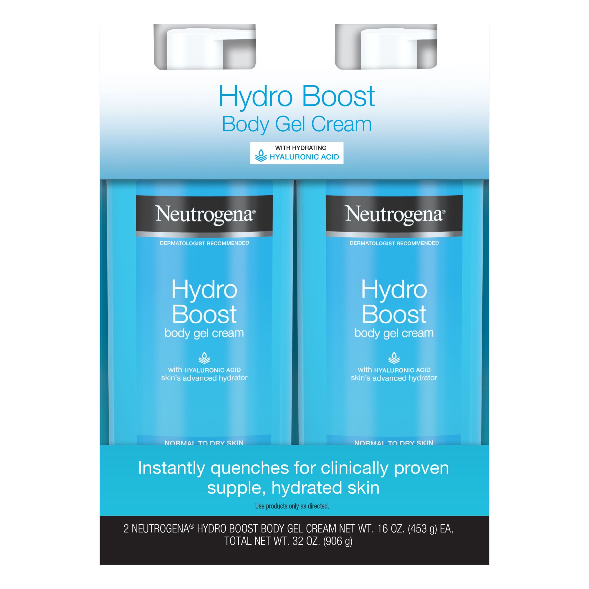 hydro boost neutrogena body gel cream