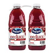 Ocean Spray 100% Cranberry Juice, 2 pk./96 oz.