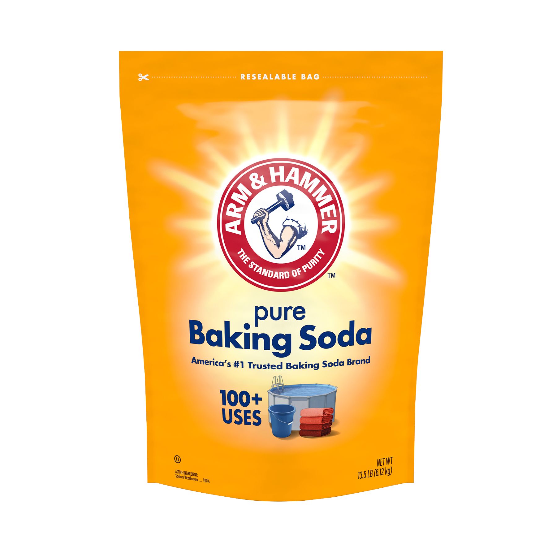 Arm & Hammer Baking Soda, 13.5 lbs.