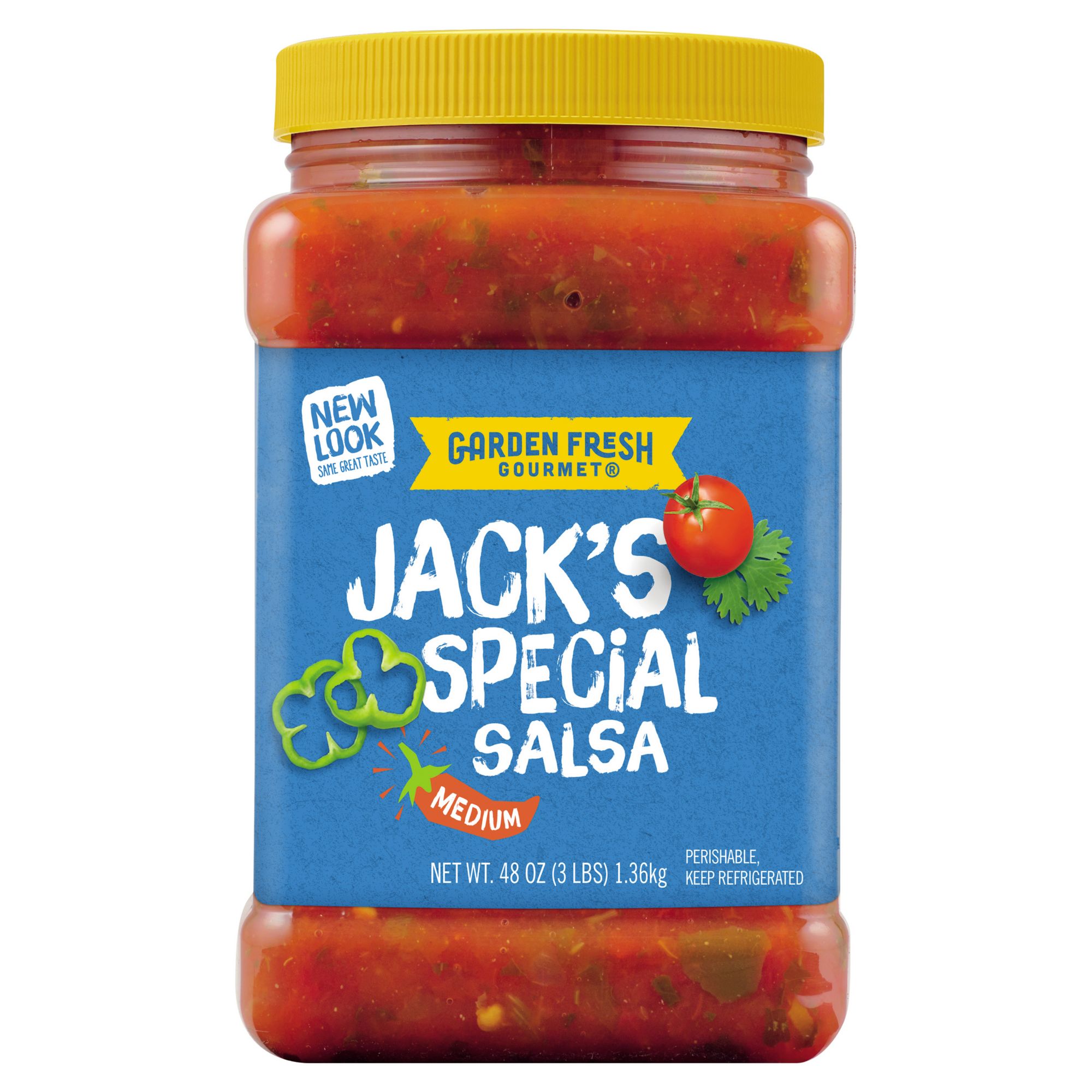 Garden Fresh Gourmet Jack's Special Medium Salsa, 48 oz.