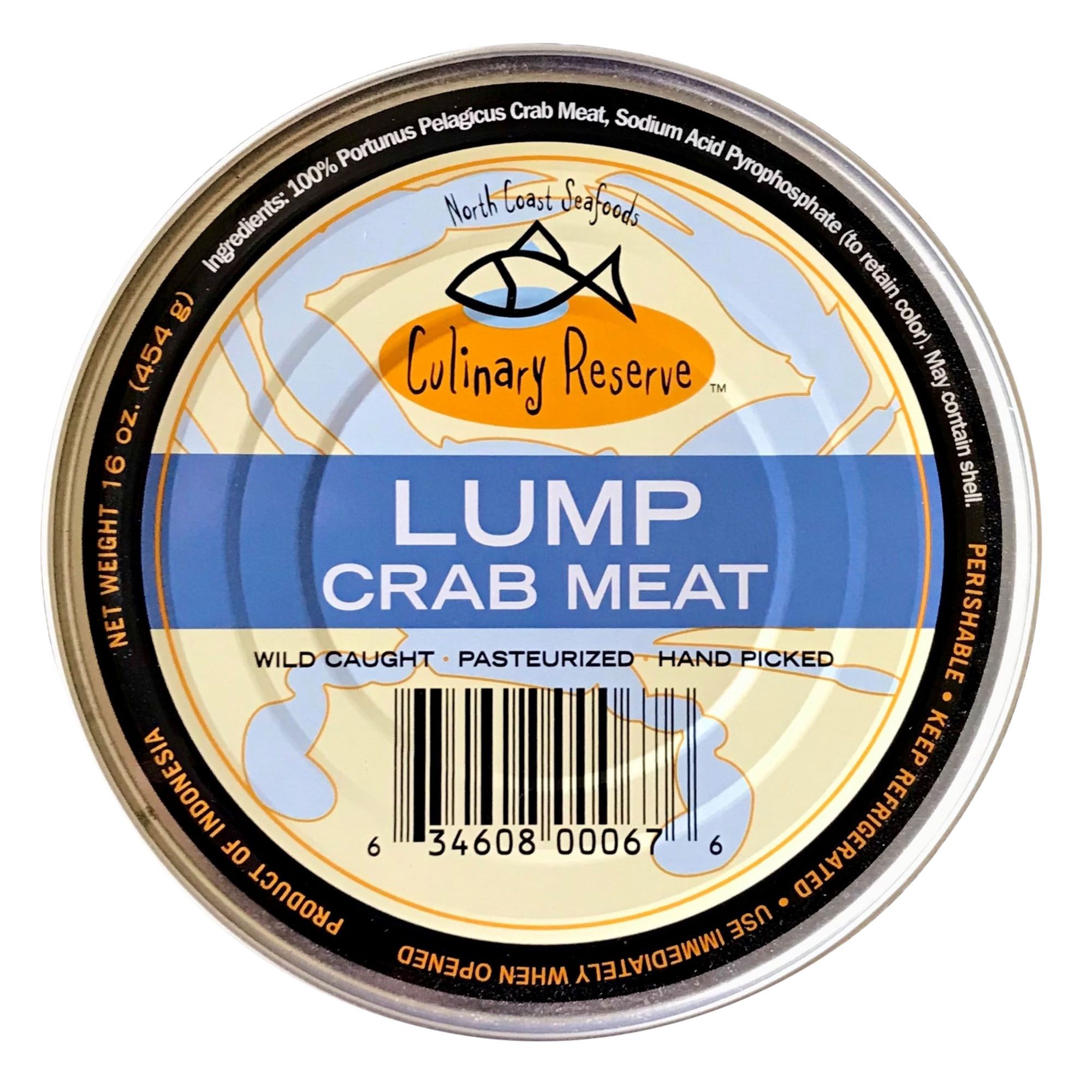 North Coast Seafoods Culinary Reserve Lump Crab Meat 16 Oz Bjs Wholesale Club