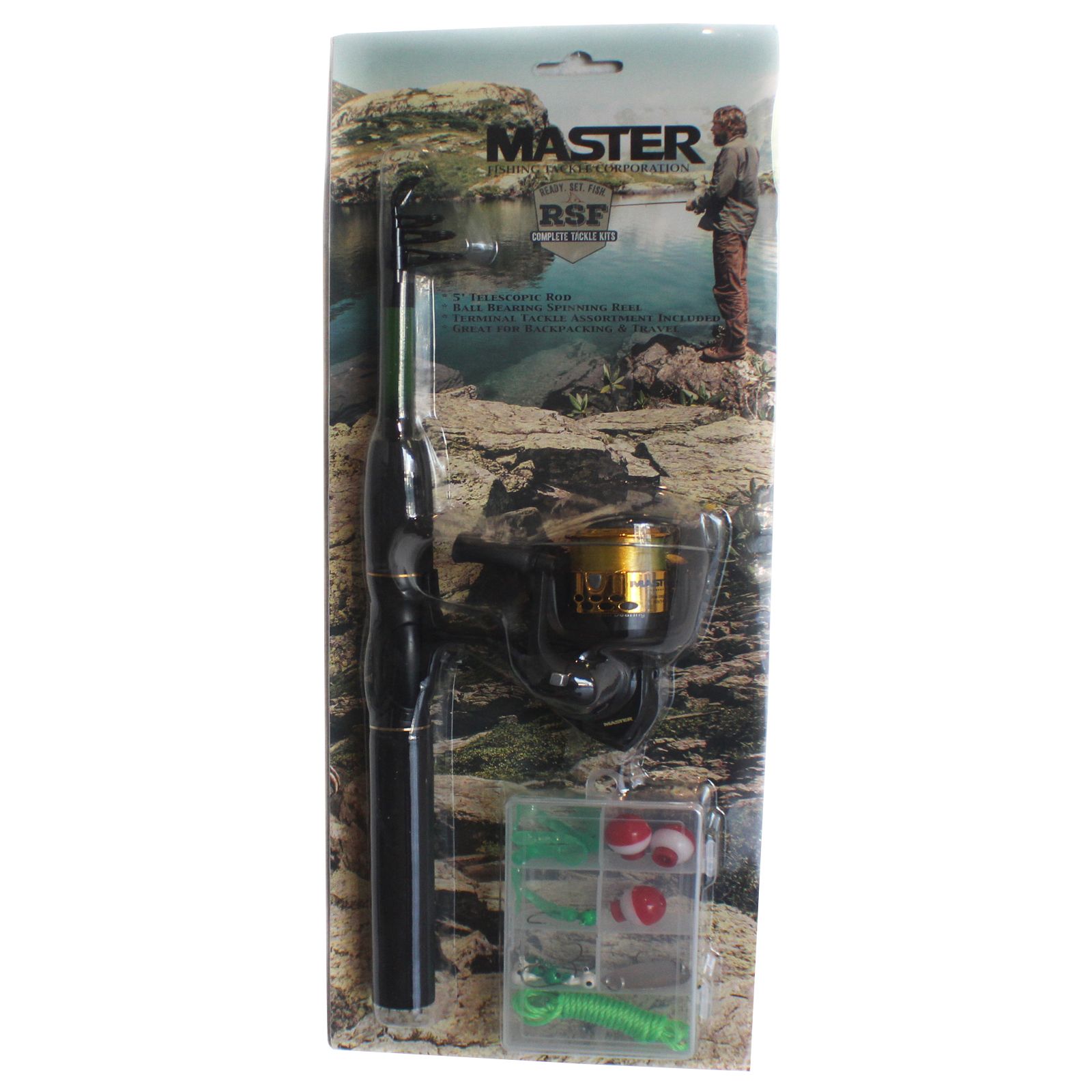  Kids Fishing Pole Set Multipurpose Retractable Kids