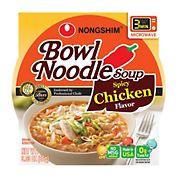 Nong Shim Spicy Chicken Bowl Noodle Soup, 12 pk./3.03 oz.