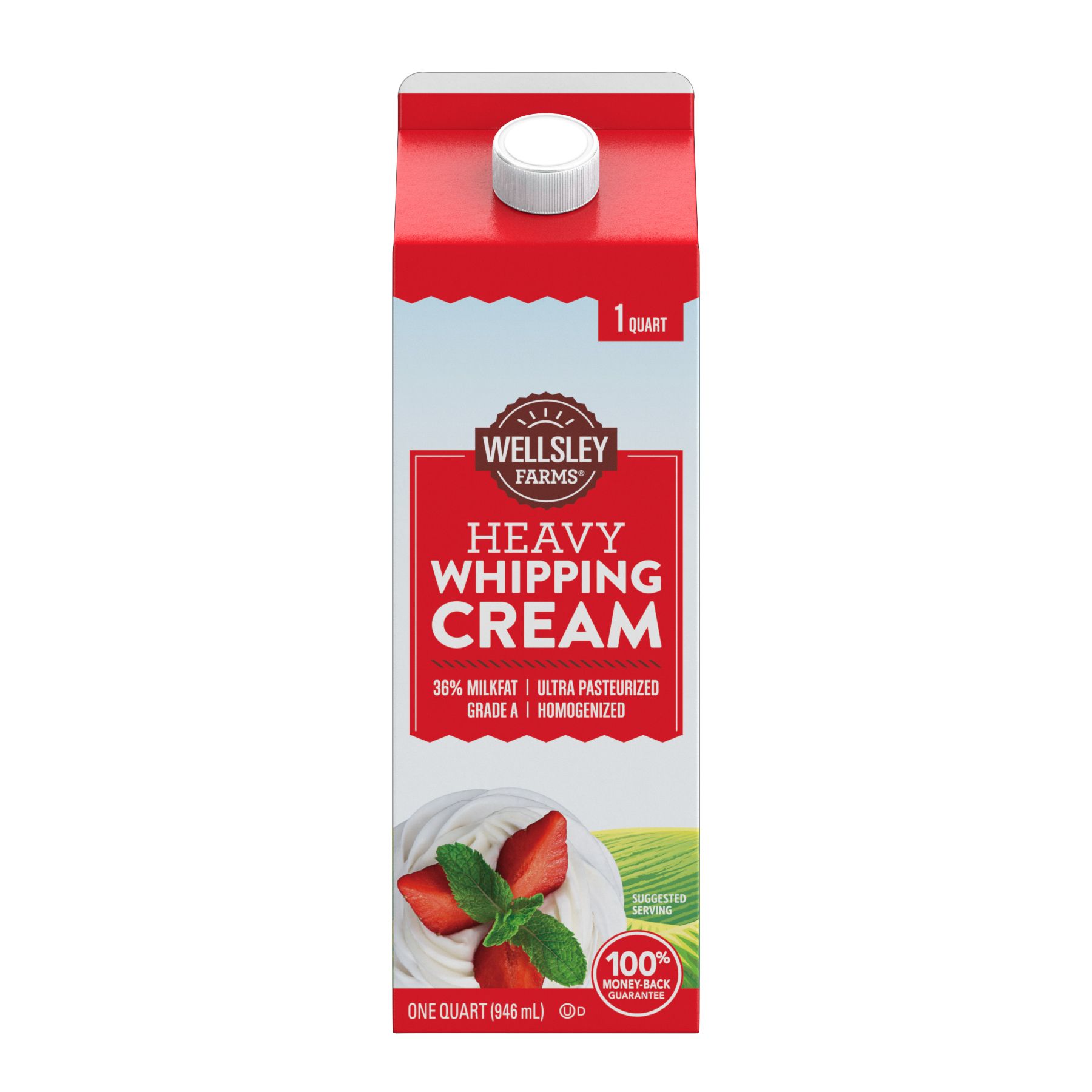 First Street - First Street, Whipping Cream, Heavy, 36% Butterfat (32 fl  oz)