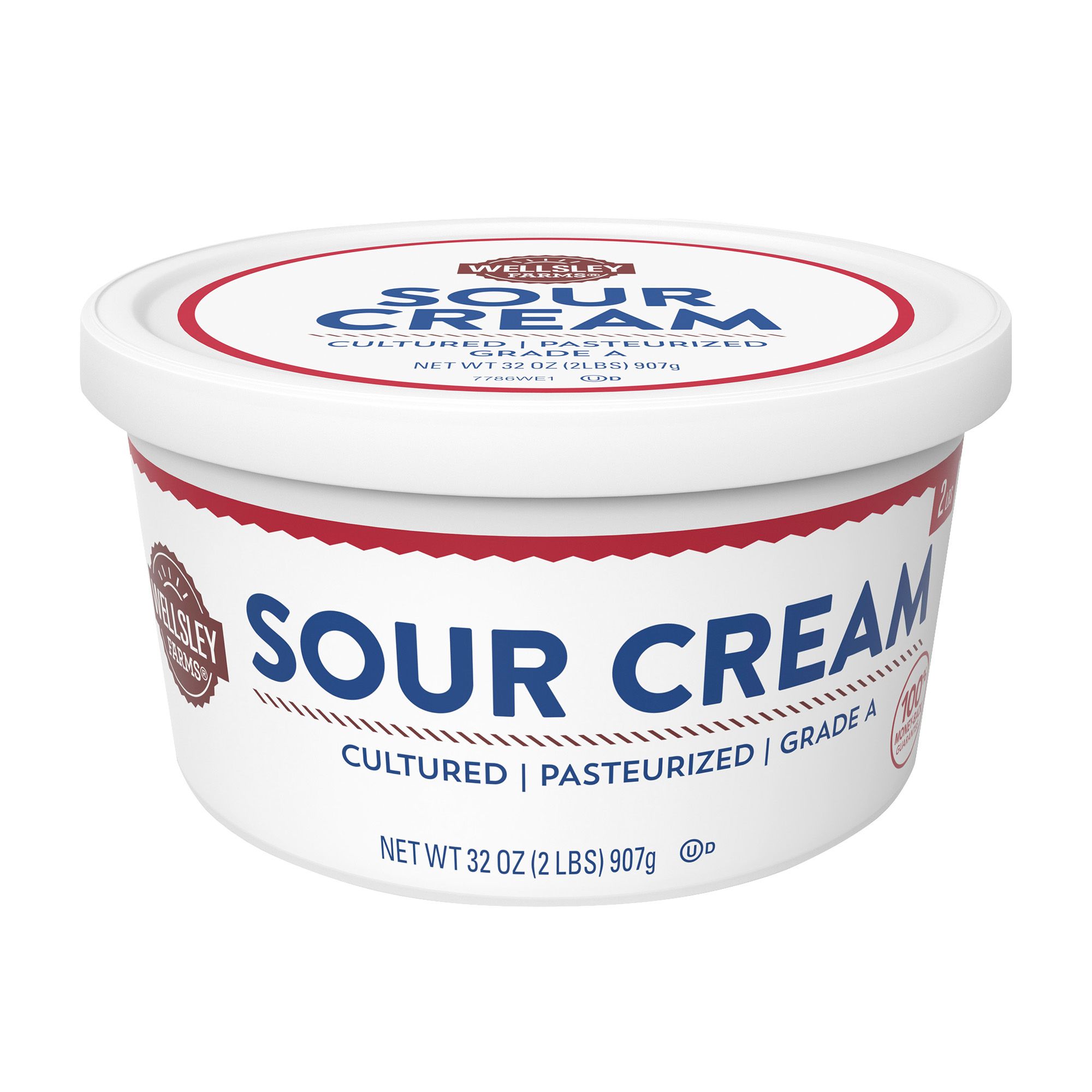 Wellsley Farms All Natural Sour Cream, 32 oz.