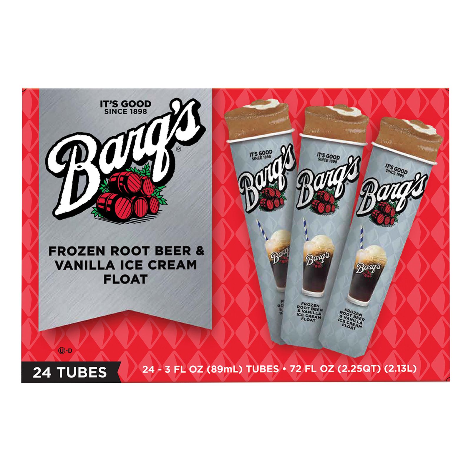 Barq S Frozen Ice Cream And Root Beer Floats 24 Ct Bjs Wholesale Club