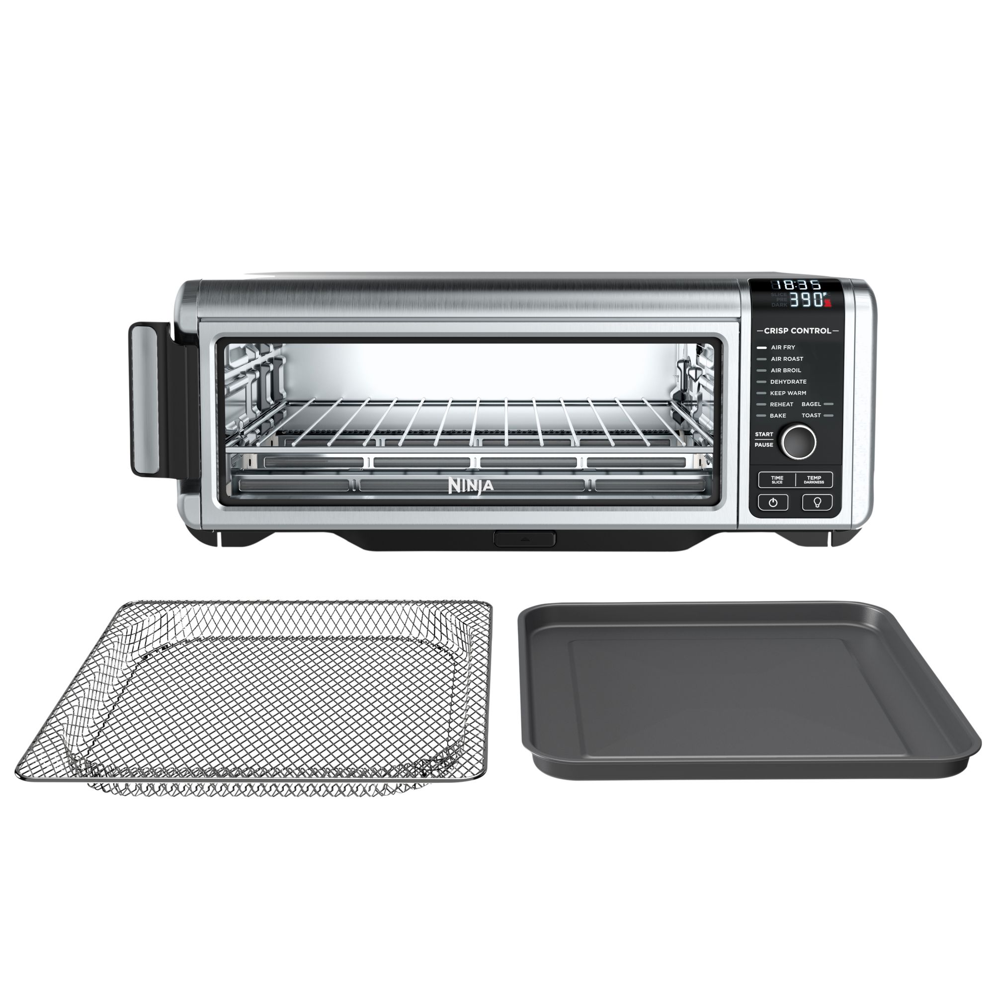 Ninja Digital Air Fry Oven in Stainless Steel and Black