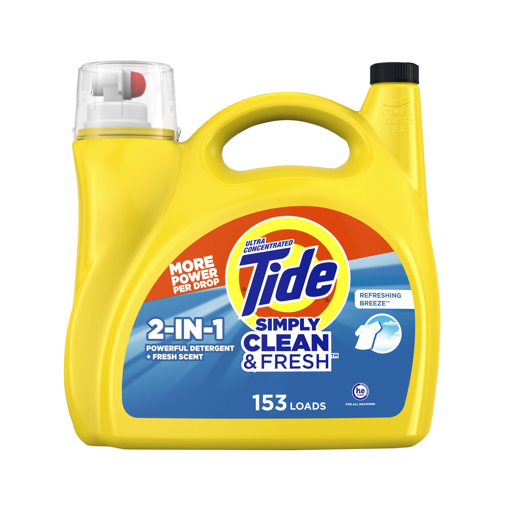 Tide with Downy April Fresh Liquid Detergent - BJs WholeSale Club