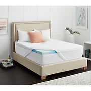 Sealy 3&quot; SealyChill Gel Memory Foam Full Size Mattress Topper with Cover