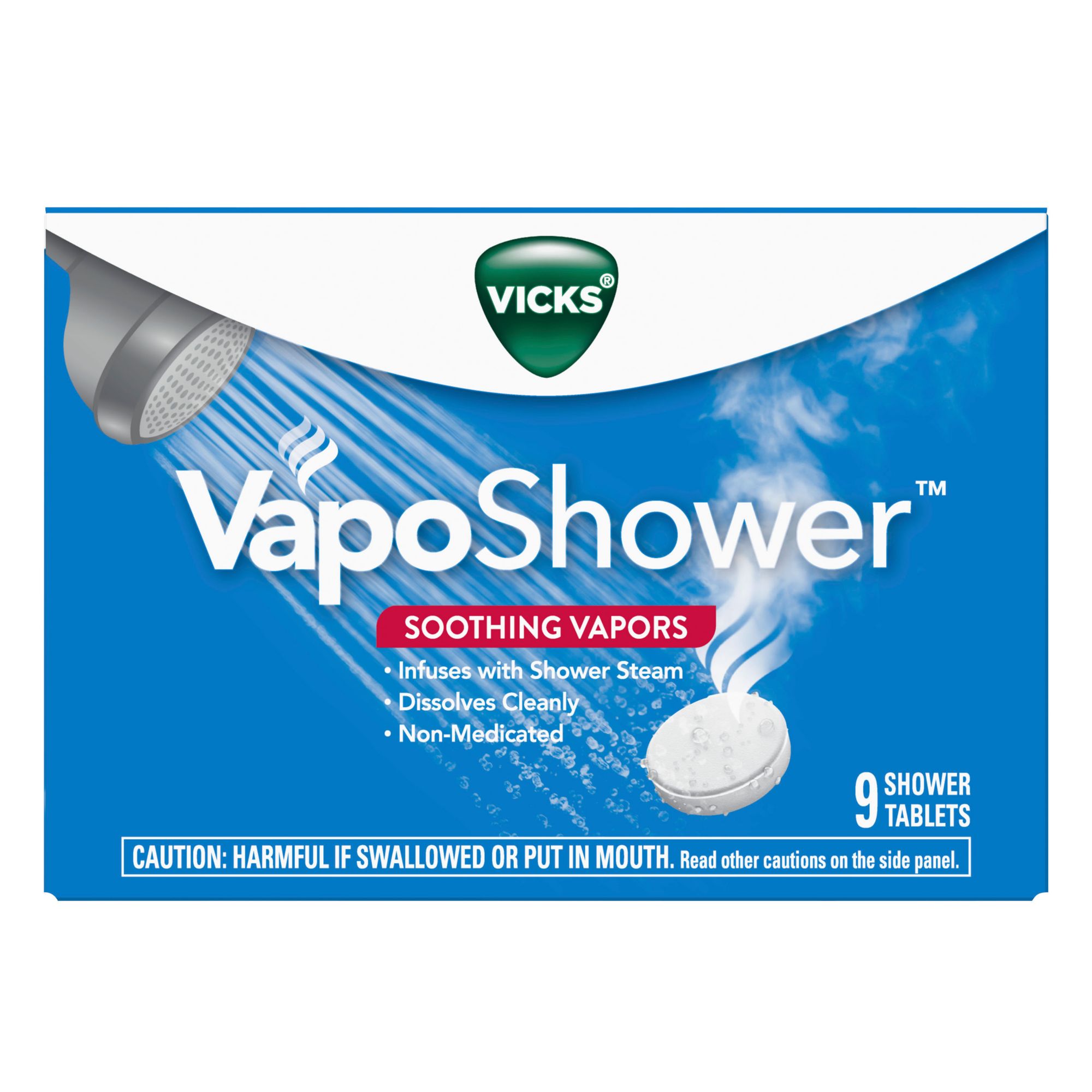 Vicks VapoShower Tablets, 9 ct.