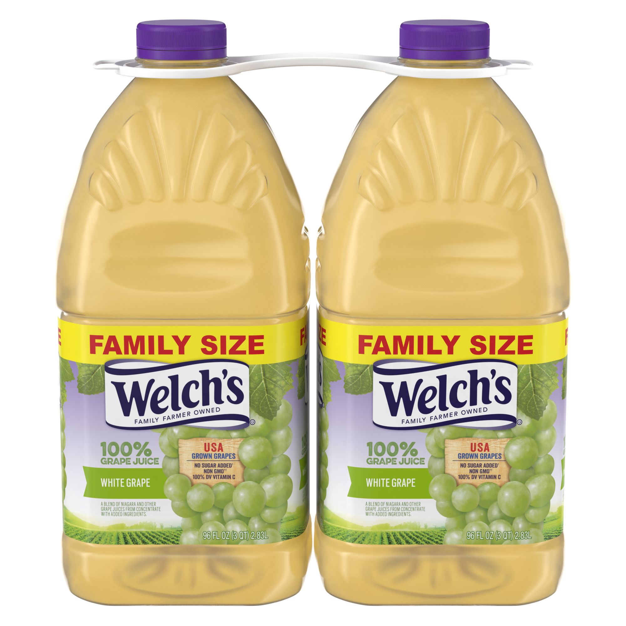 Welch's 100% White Grape Juice, 2 pk./96 oz.