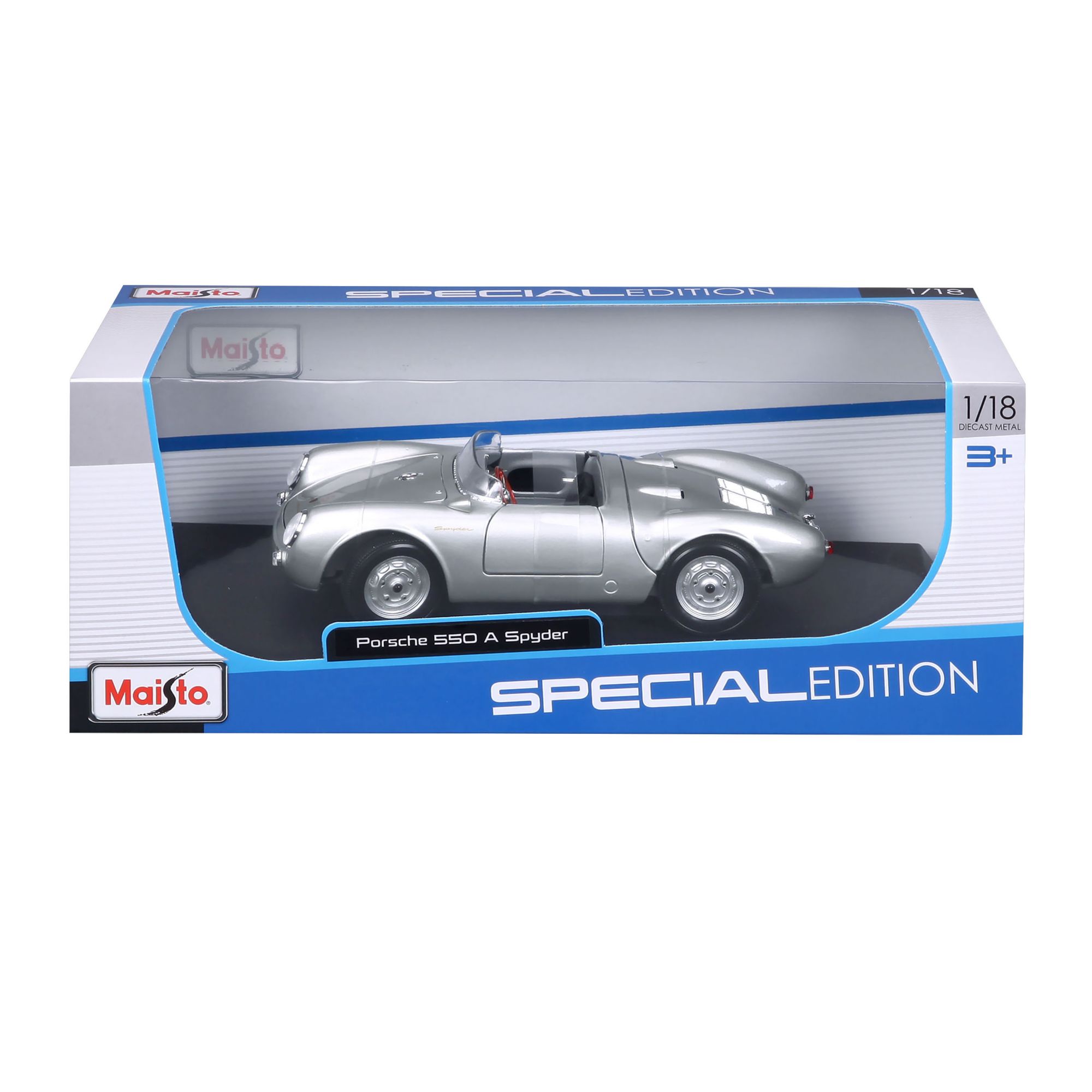 Porsche 550A Spyder - Silver