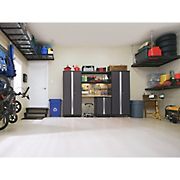 NewAge Products Bold Series 9 Piece Garage Cabinet Set - Gray