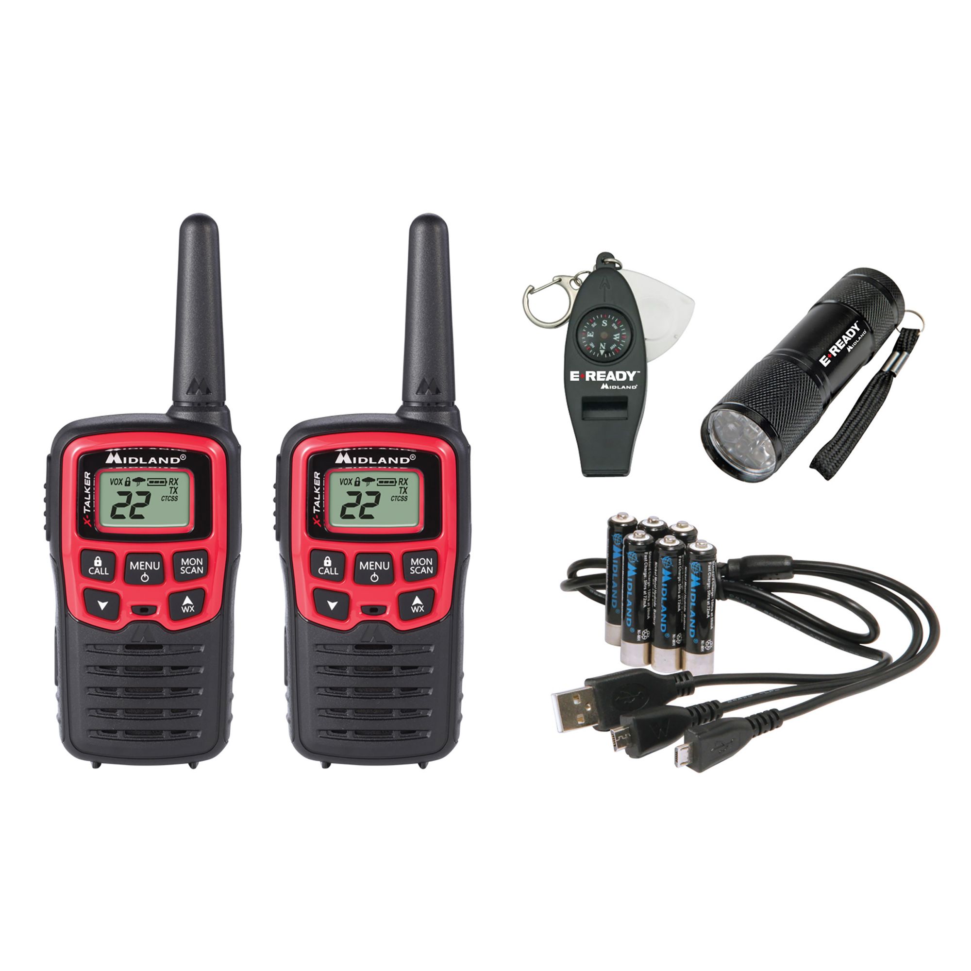 Midland EX37VP E+Ready Two Way Radio Kit