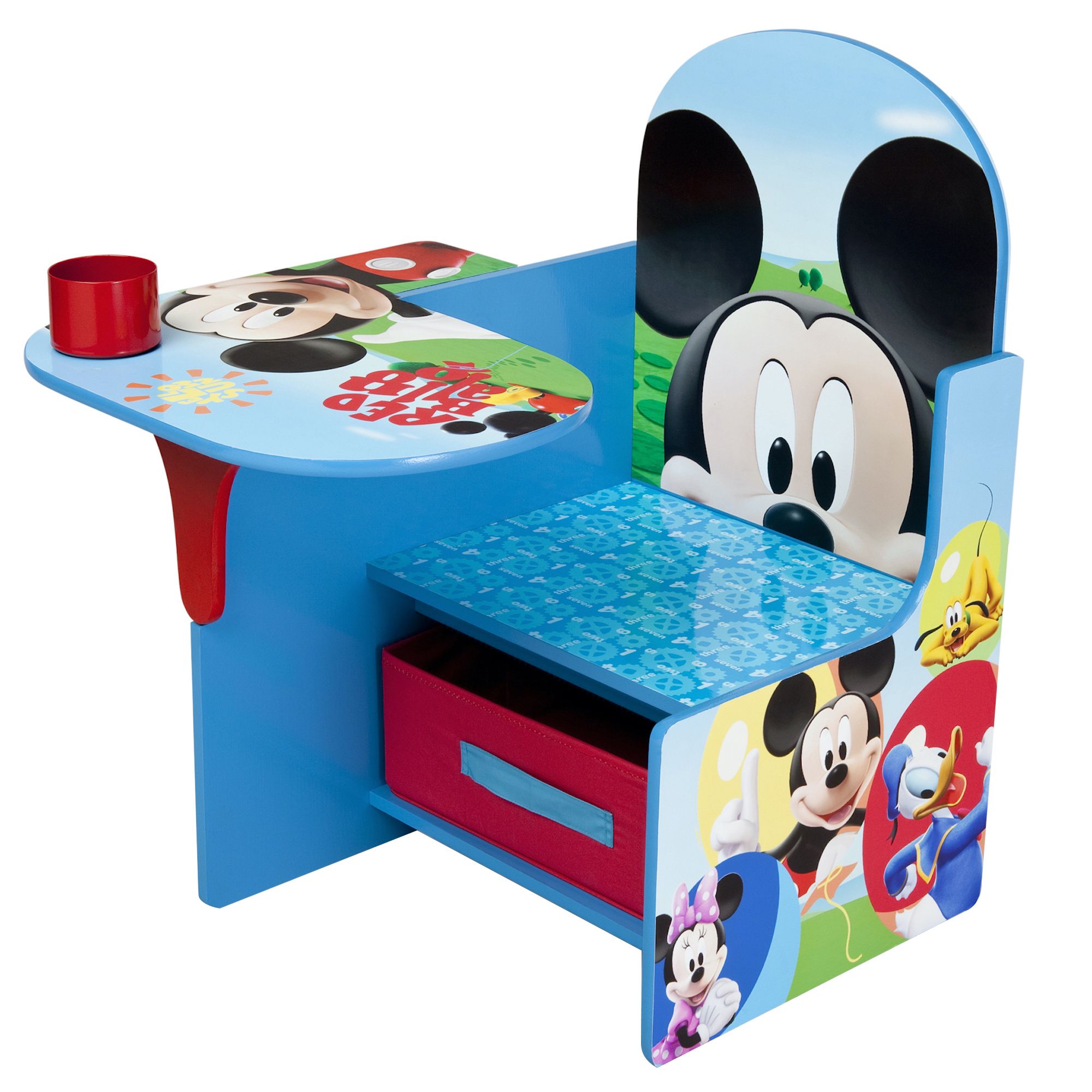 Delta Children Mickey Mouse Chair Desk with Storage Bin