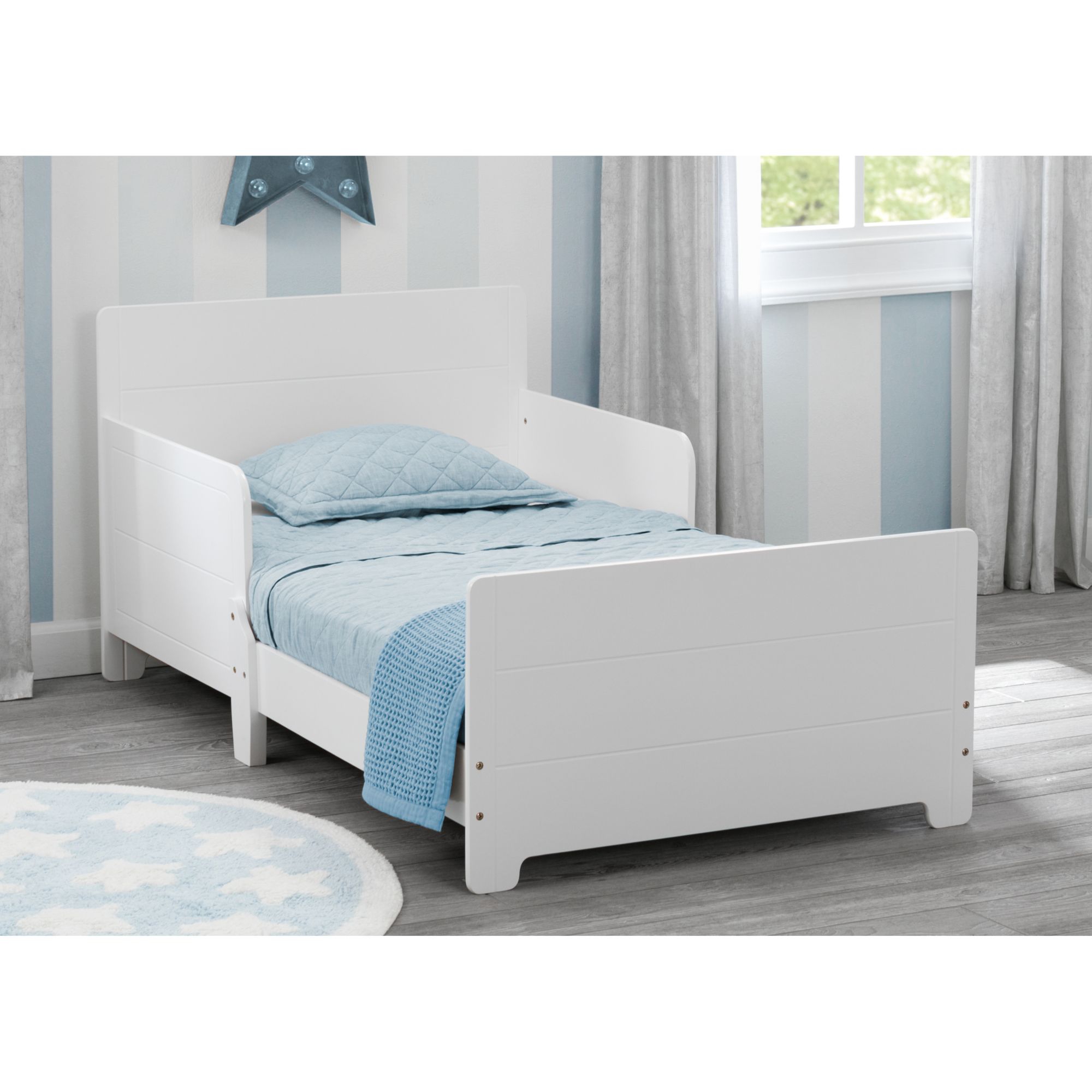 Delta Children MySize Wood Toddler Bed - Bianca White