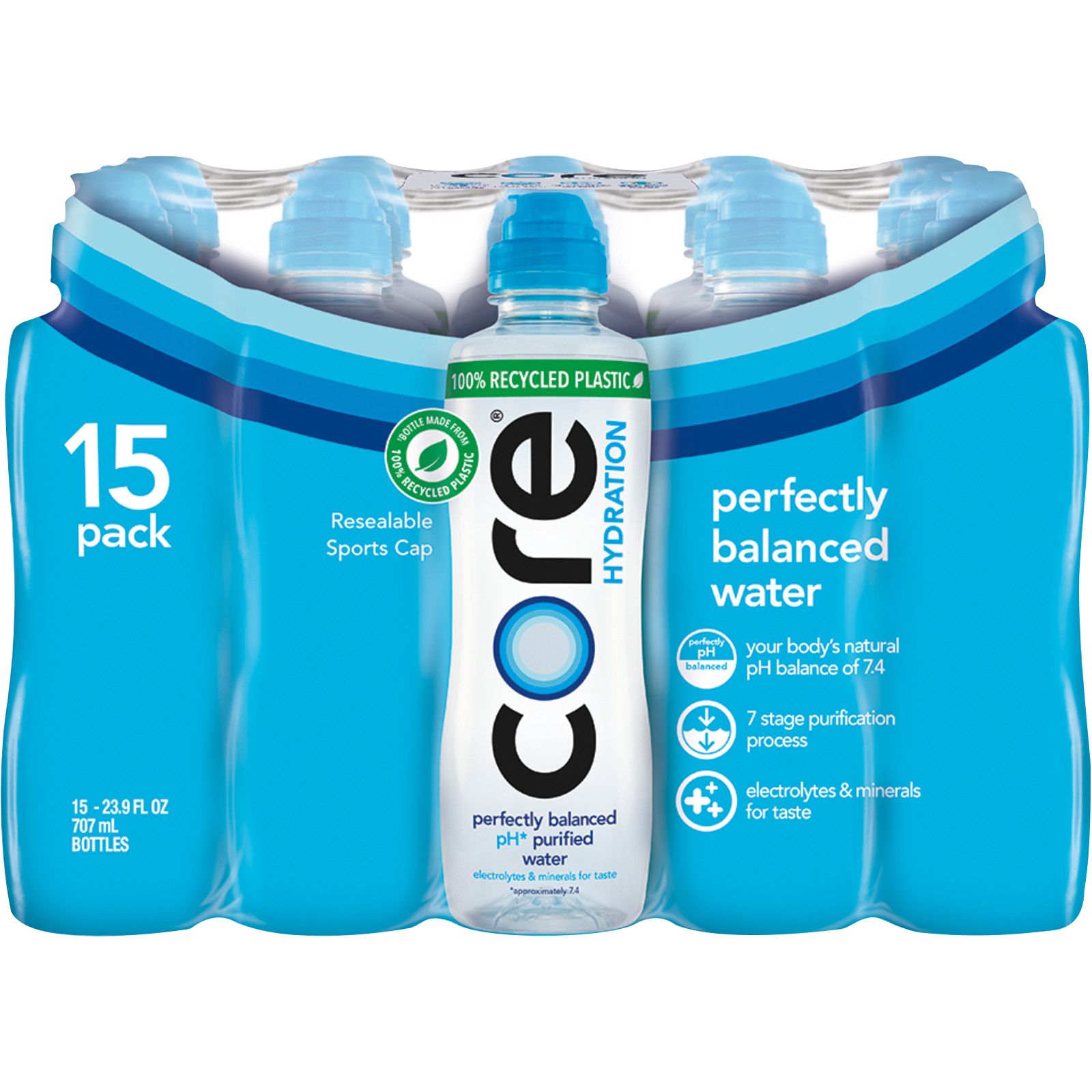 CORE Hydration Nutrient Enhanced Water, 15 pk./23.9 fl. oz.