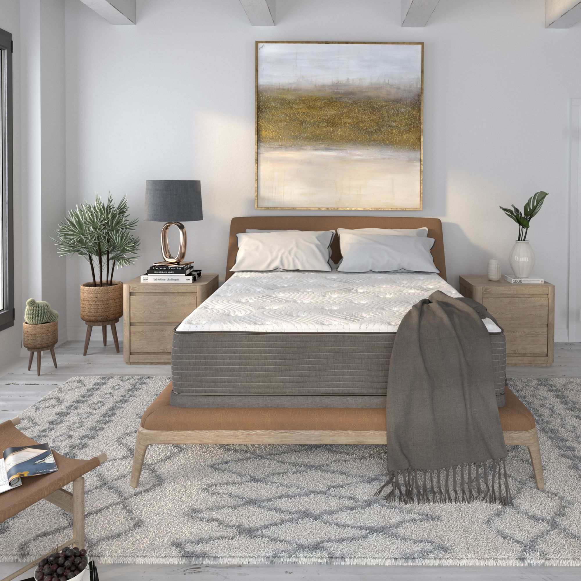 King KoilKing Koil Rangeley 14" Hybrid QueenSize Mattress DailyMail