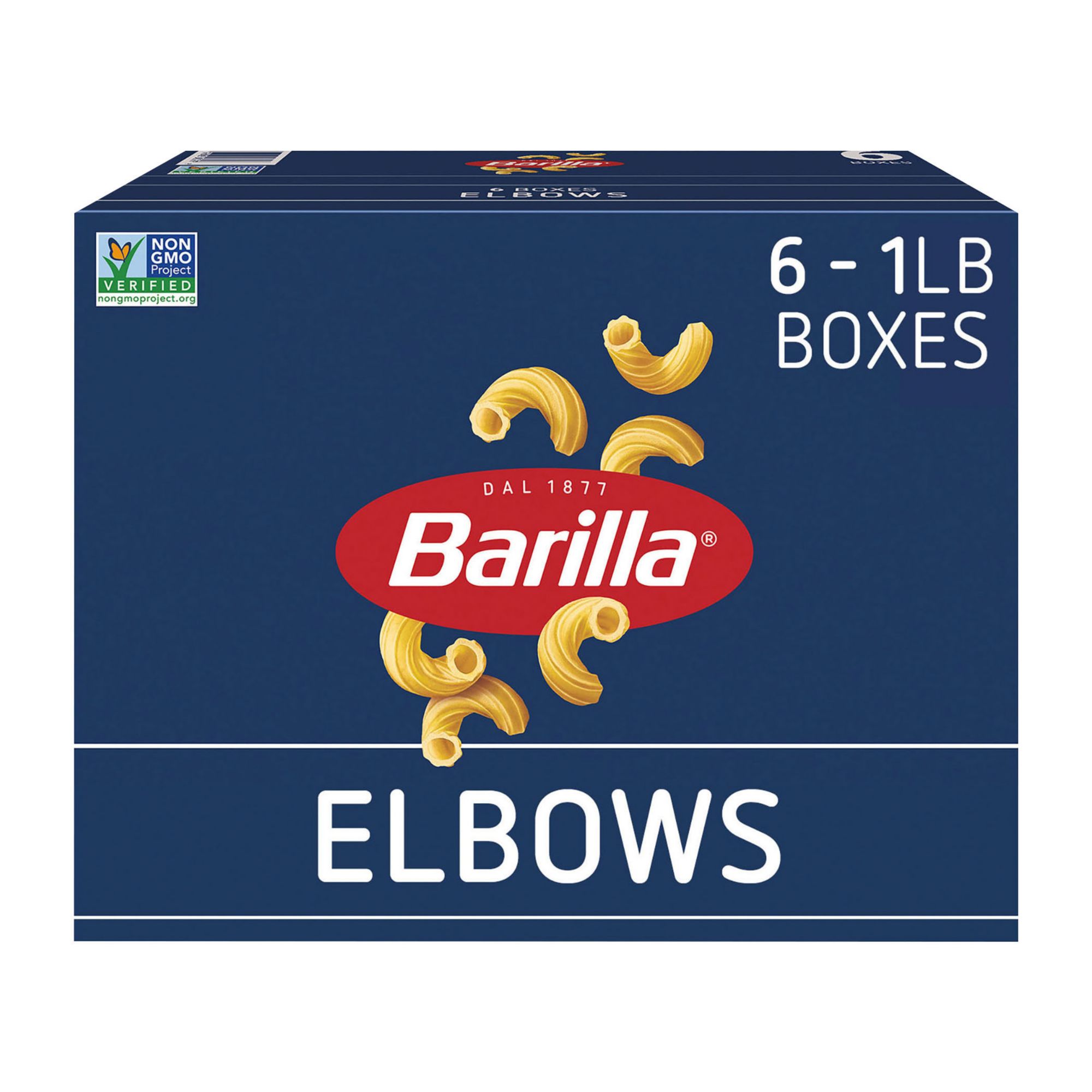 Barilla Elbow Pasta, 16 oz.- 6 pk.