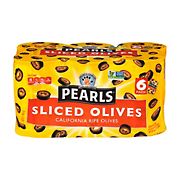 Musco Black Pearl Sliced Olives, 6 ct./6.5 oz.