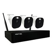 Night Owl 10-Channel 3-Camera 1080p Smart Security System with 1TB HDD NVR and Wire Free Spotlight