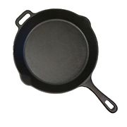 Pit Boss Pre-seasoned Cast Iron Skillet with Long Handle - 14&quot;
