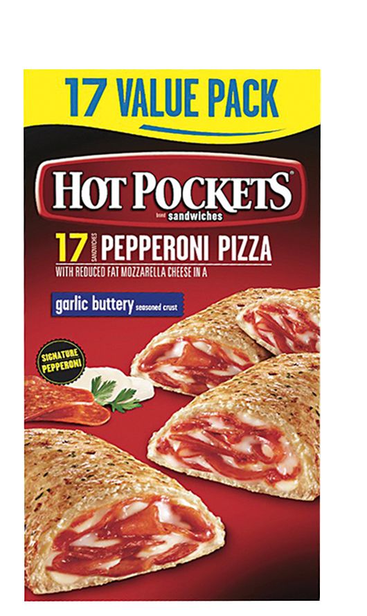 Hot Pocket Pepperoni Pizza Frozen Sandwiches, 76.5 oz.