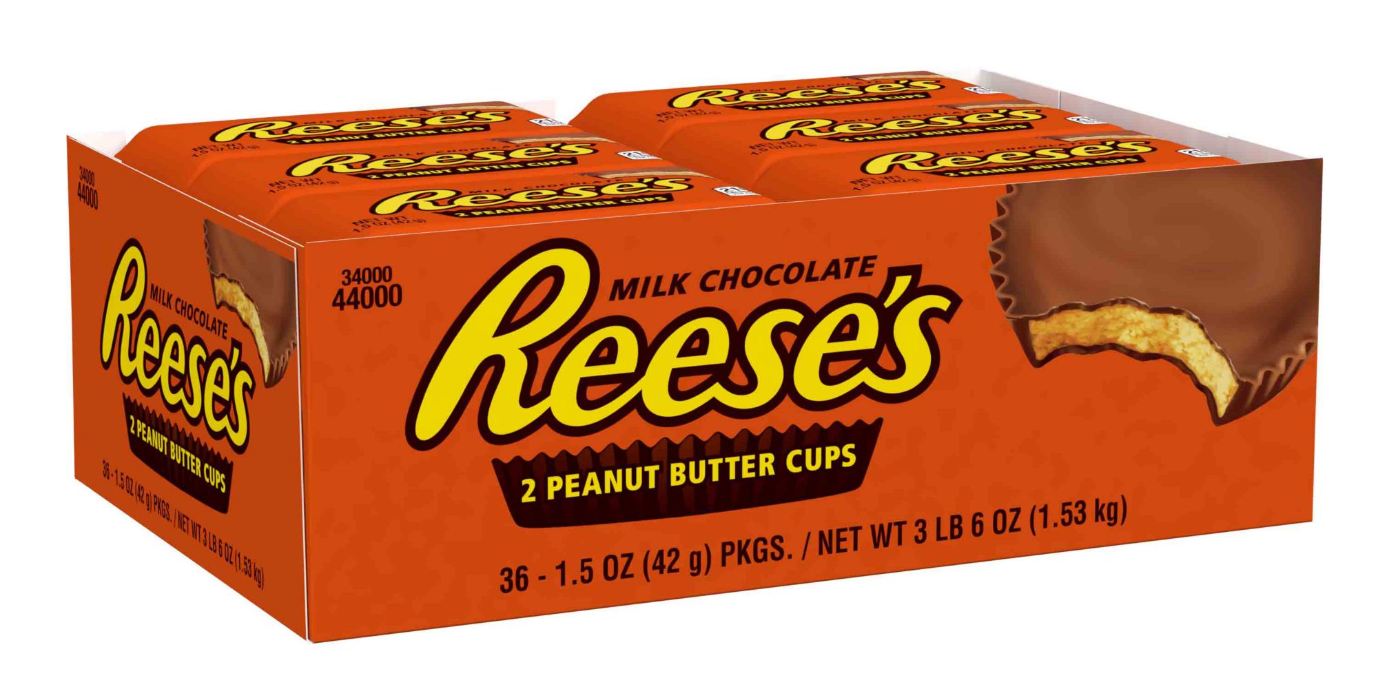Reese's Full Size Milk Chocolate Peanut Butter Cups, 36 pk./1.5 oz.