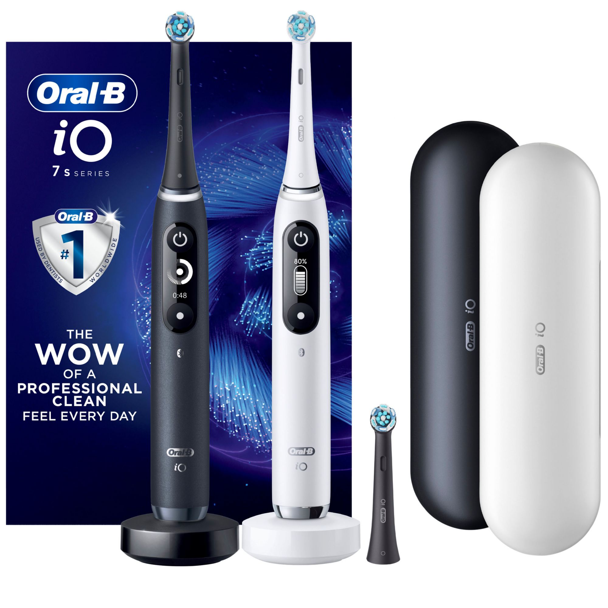 Oral-B iO Series 7s Electric Toothbrush Twin Pack | BJ's Wholesale Club